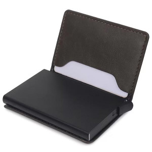 The Lifestyle Co. Textured Leather Card-Holder Wallets