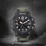 The Lifestyle Co Men Black Analogue and Digital Watch