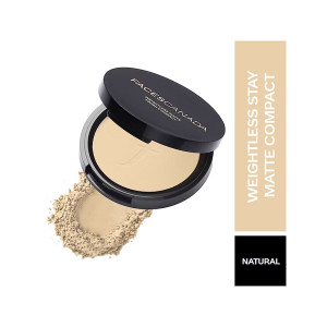 Weightless Stay Matte Compact SPF20 with Vitamin E & Shea Butter 9g - Natural 02