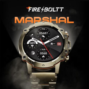 Marshal 1.43 HD Display Rugged Smartwatch with Military Grade Quality