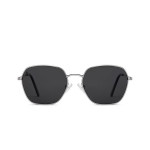 Unisex Grey Lens & Gunmetal-Toned Other Sunglasses with UV Protected Lens