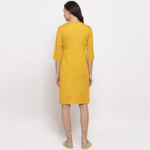 Women Yellow Dress