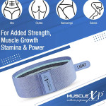 Blue Fabric Resistance Band