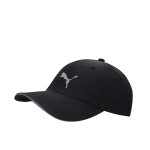 Unisex Black Solid Baseball Cap